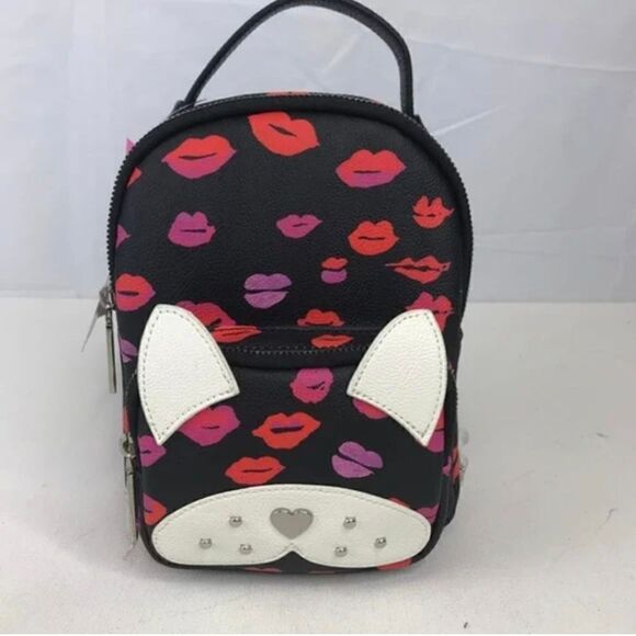 Betsey Johnson Mini Kitsch Backpack Puppy Dog Love